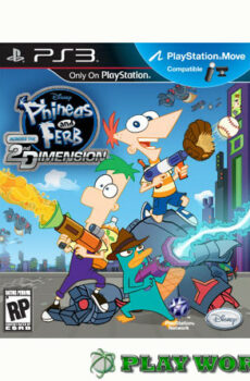 DISNEY PHINEAS E FERB NELLA SECONDA DIMENSIONE - USATO PS3