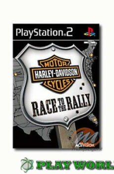 MOTOR HARLEY-DAVIDSON CYCLES RACE TO THE RALLY - USATO PS2