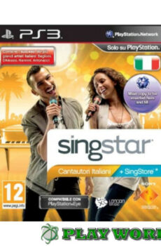 SINGSTAR CANTAUTORI ITALIANI (senza microfono) - USATO PS3