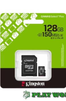 Kingston Micro SD CS2 / 128 GB 150MB/S