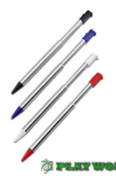 Pennino stylus stilo touch pen retrattile in metallo - Nintendo 3DS