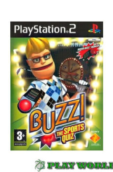 BUZZ! THE SPORTS QUIZ - USATO PS2