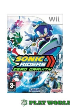 SONIC RIDERS ZERO GRAVITY -  USATO Wii