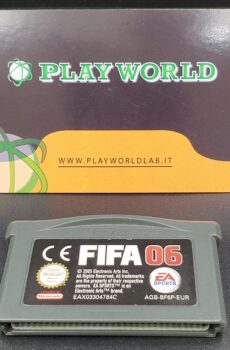 FIFA 06 gioco cartuccia GBA Gioco Game Boy Nintendo PAL Ita Originale