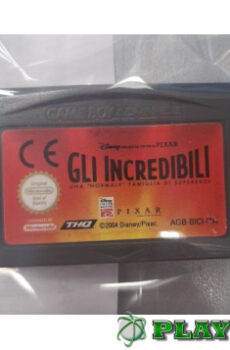 DISNEY PIXAR: GLI INCREDIBILI - gioco cartuccia GBA Gioco Game Boy Nintendo PAL Ita Originale