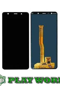 LCD Display Nero ORIGINALE SAMSUNG USATO di ricambio - A7 2018 A750F