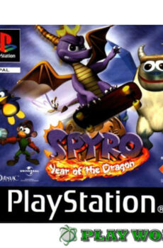 SPYRO: YEAR OF THE DRAGON - USATO PS1