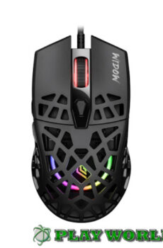 MOUSE USB GAMING NOUA WIDOW MESHED RGB