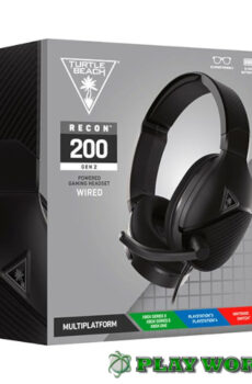 TURTLE BEACH RECON 200 GEN 2 WIRED NERE - 3.5MM JACK COMPATIBLE - RICONDIZIONATO