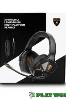 Cuffie LAMBORGHINI con Microfono Nere - Ricondizionate
