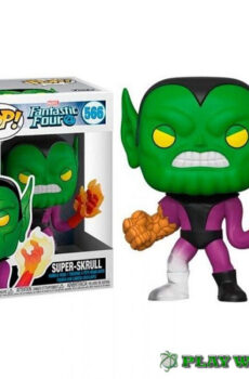 Funko- Pop Marvel 566: Fantastic 4 SUPER-SKRULL